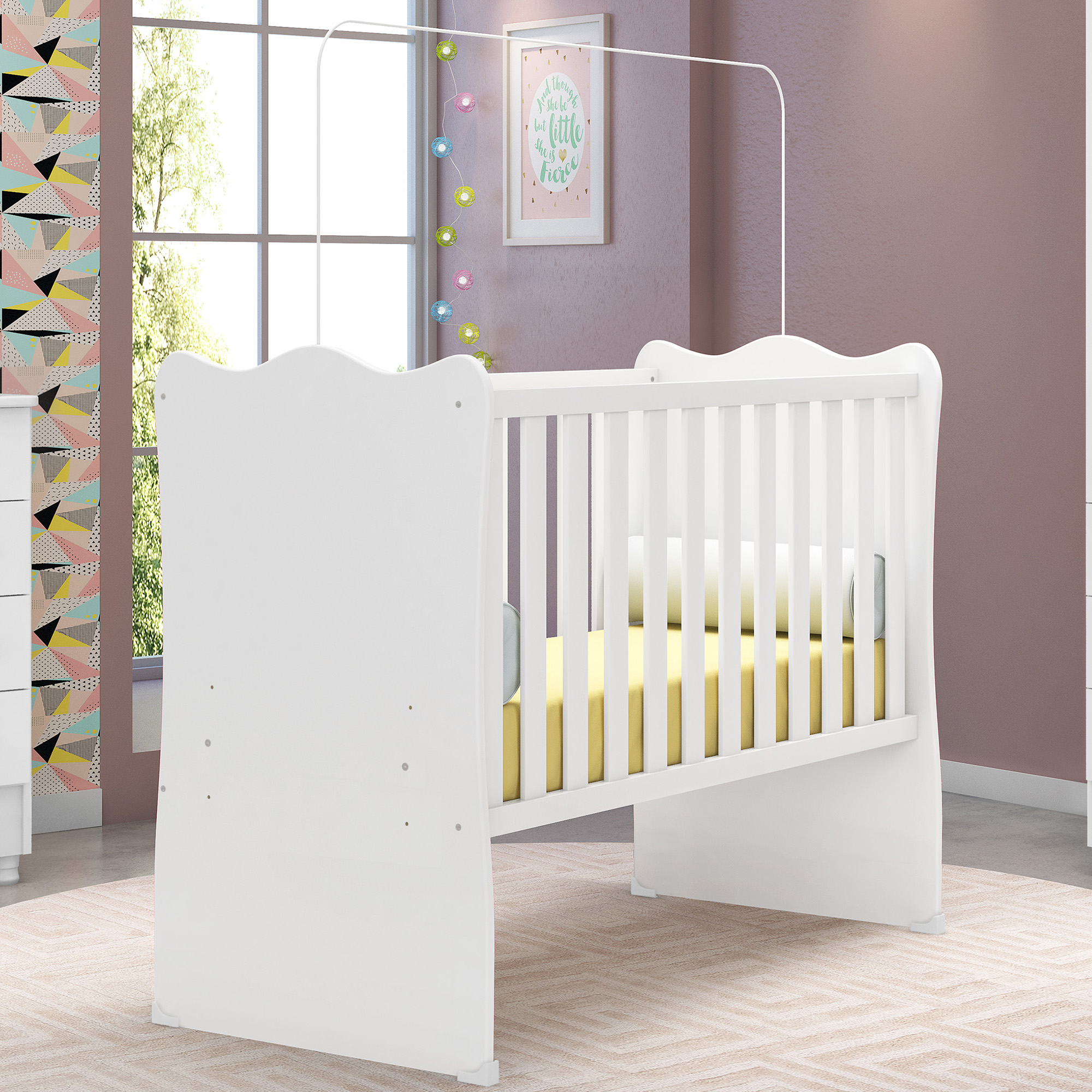 1.5 SKYLA WHITE LIFESTYLE Baby Crib