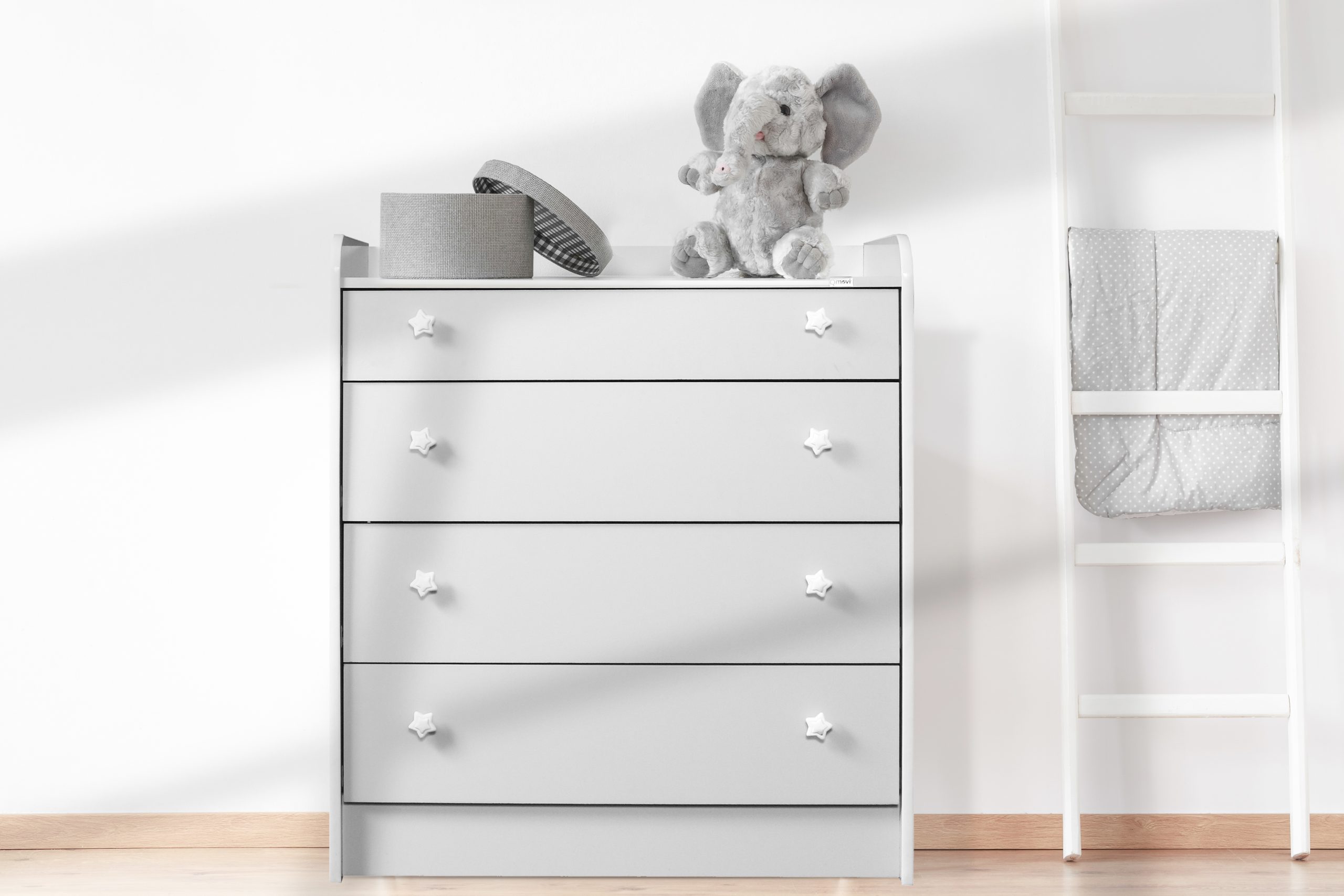 Elephant on the cupboard