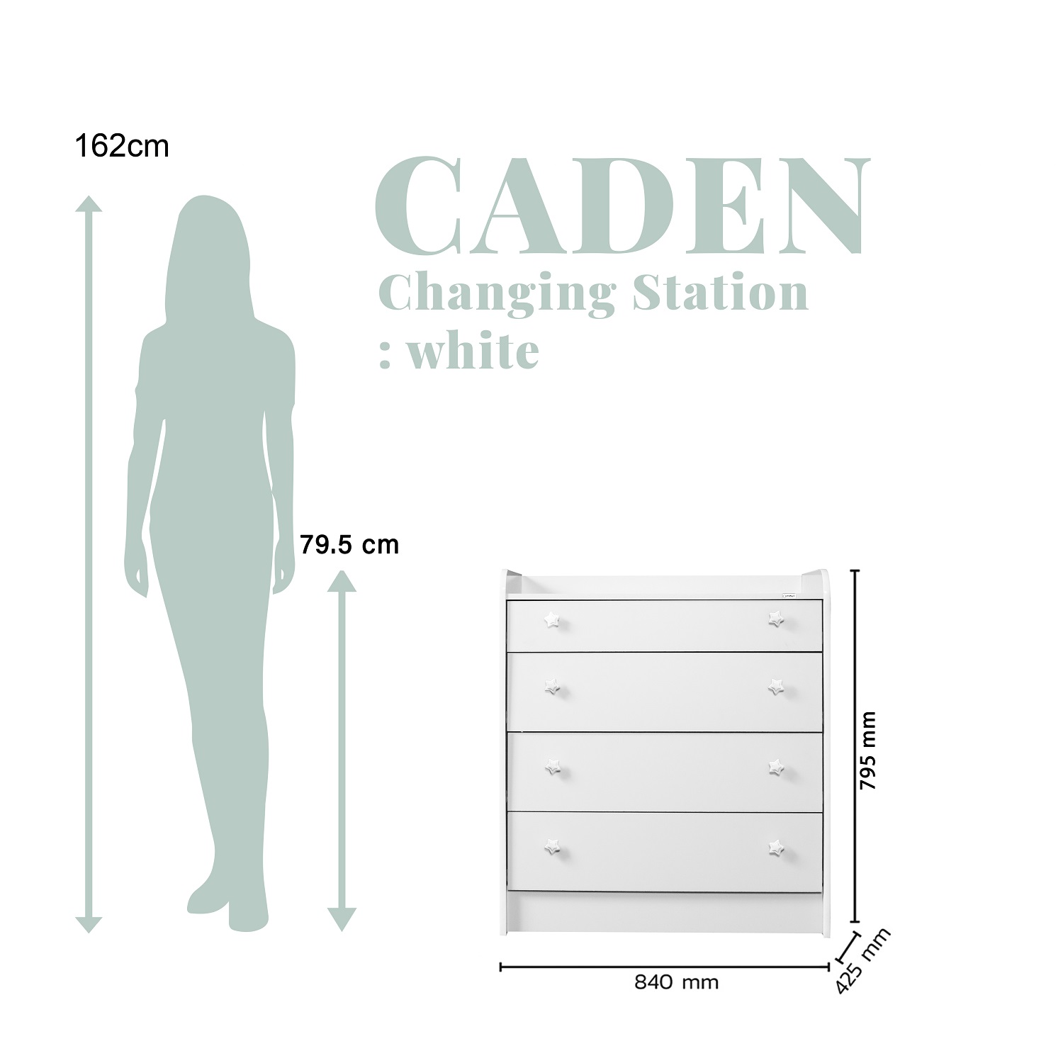 CADEN CHANGING STATION mm 2523.50